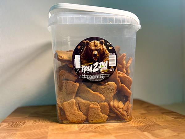 Ведро Ржаные гренки с чесноком в Люблино