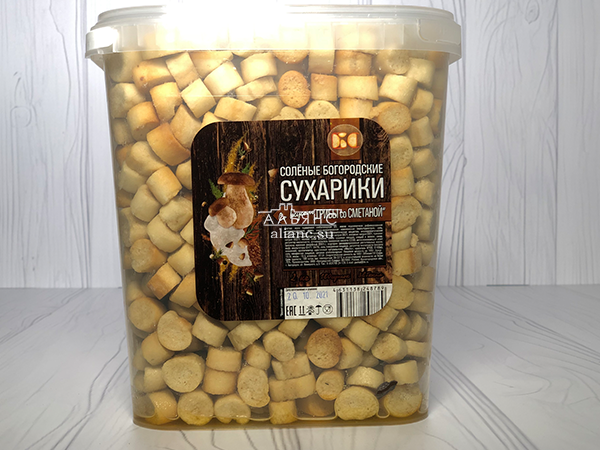 Сухарики с грибами и сметаной в Люблино