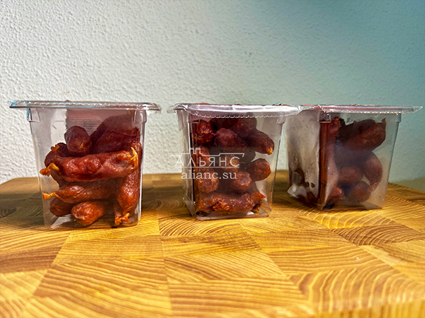 Колбаски МИНИ классические с/к (100 гр) в Люблино