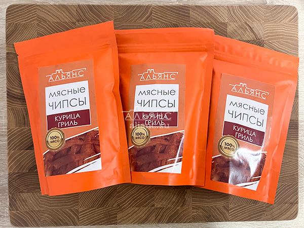 Мясо (АЛЬЯНС) вяленое курица "Гриль" 50 гр. в Люблино