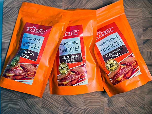 Мясо (АЛЬЯНС) вяленое свинина "Гриль" 50 гр. в Люблино