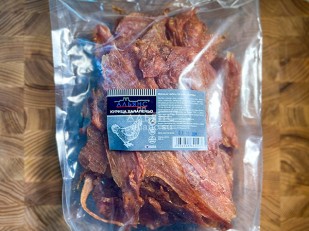 Арахис в глазури со вкусом смесь 5 вкусов: Мясо (АЛЬЯНС) вяленое курица 500гр 