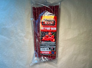 Колбаски из тунца: Кнуты Жгучий Чили  (500 гр.)