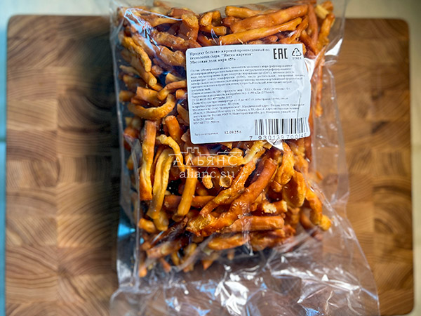 Нитка ЖАРЕНАЯ  Oktobersnack1 кг (сырный продукт) в Люблино