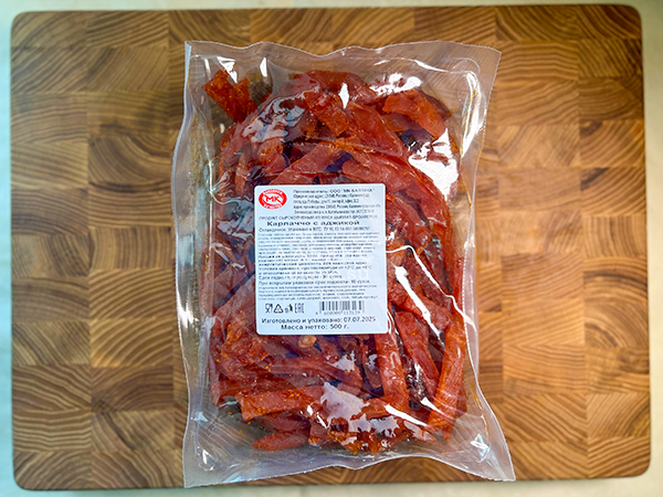 Продукт из мяса птиц "КАРПАЧЧО с АДЖИКОЙ" с/к "ООО БАЛТИКА" (Калининградская обл.) в Люблино