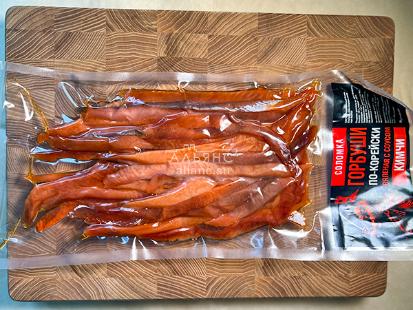 Горбуша соломка по-корейски в Люблино