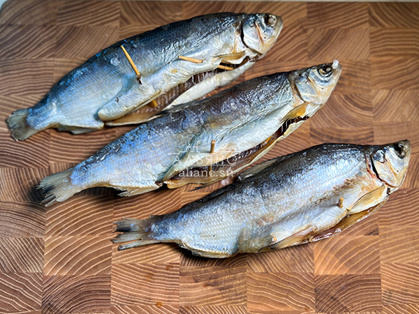 Пелядь вяленая крупная потрошеная в Люблино